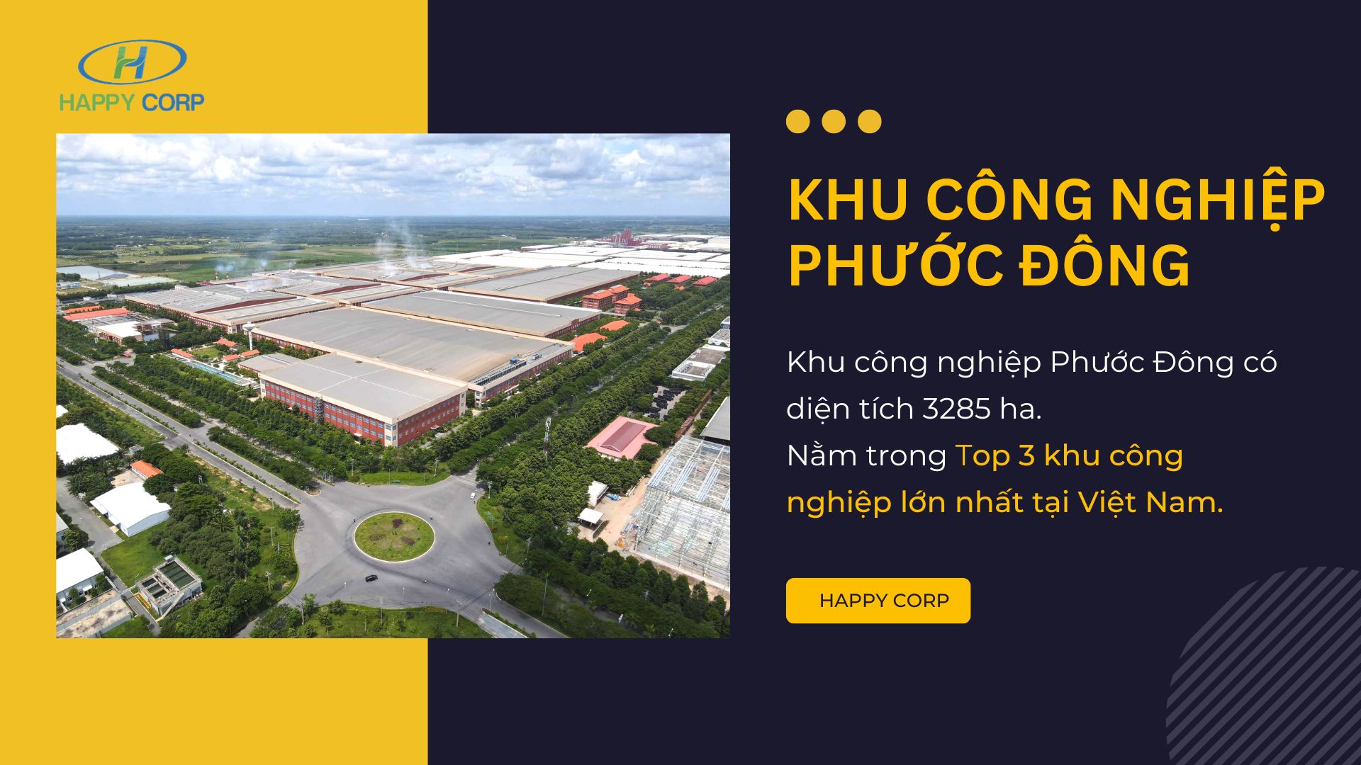 Khu công nghiệp Phước Đông - Top 3 khu công nghiệp lớn nhất tại Việt Nam